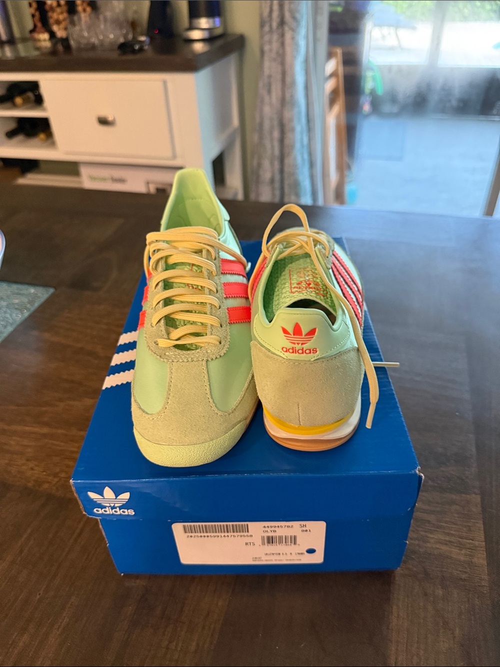 adidas SL 72 women - green spark/orange